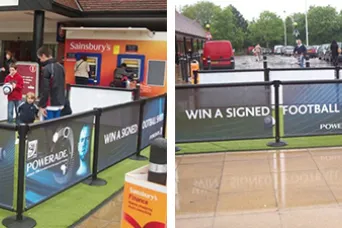 Have You Experienced Problems Printing Mesh Banners With A Release Liner?